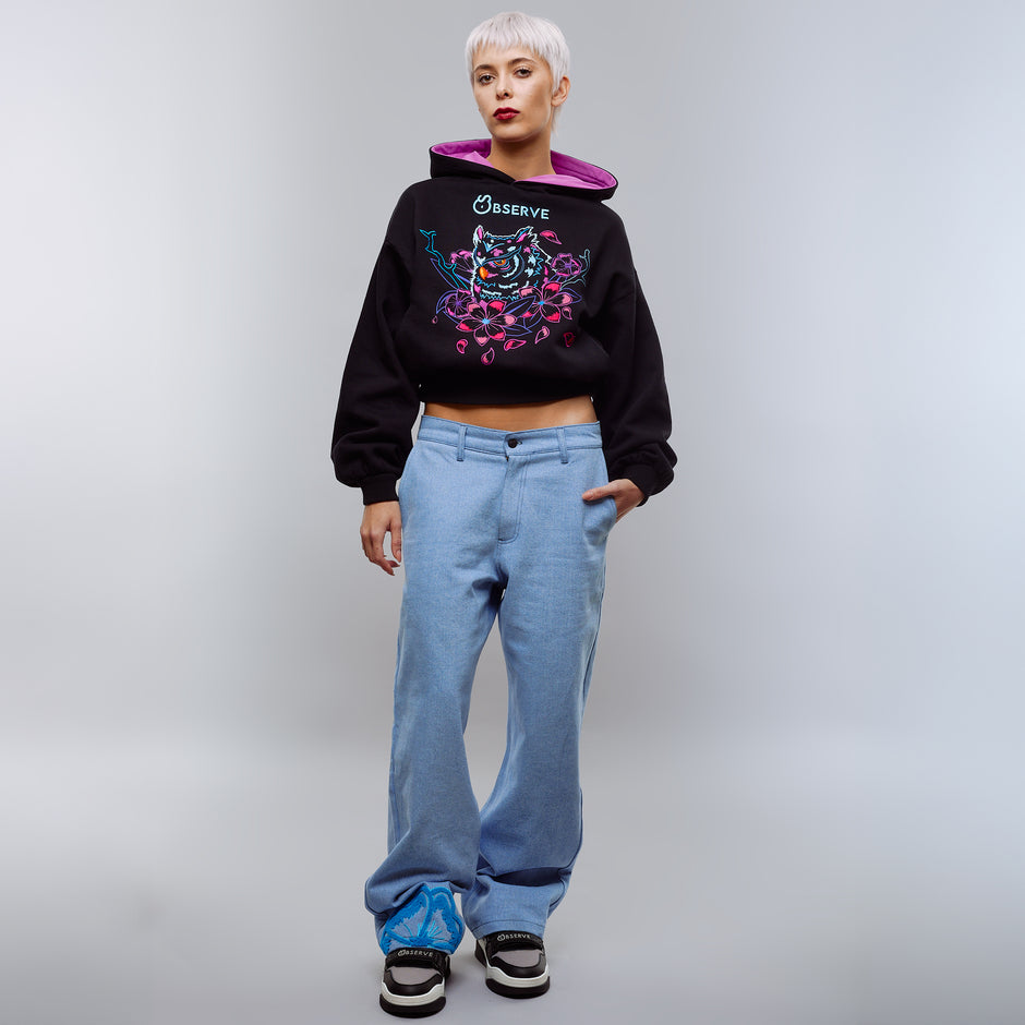Black Owl Hoodie
