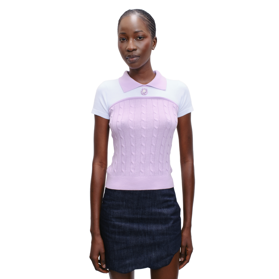 Signature Cable Knit Polo