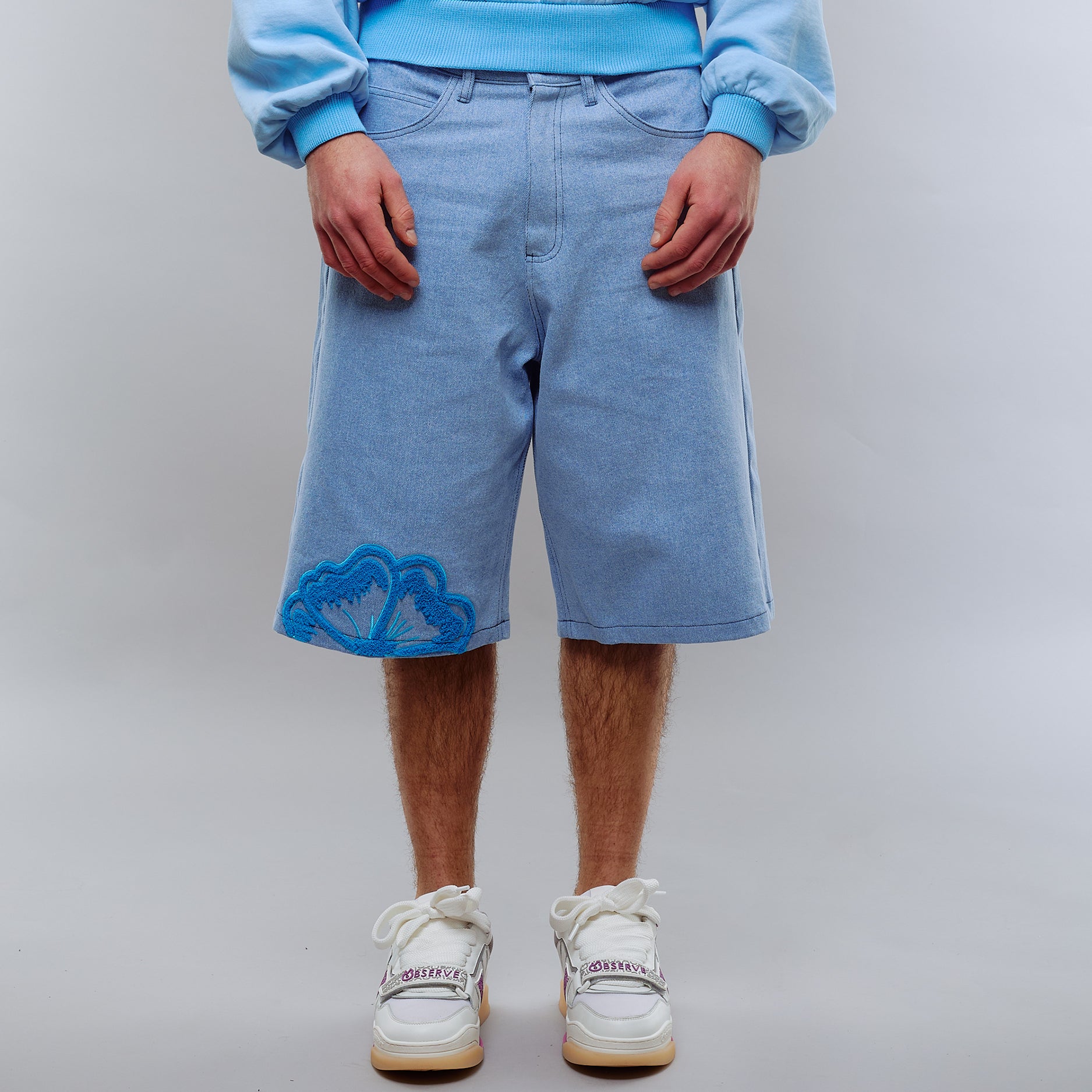 Blossom denim Shorts