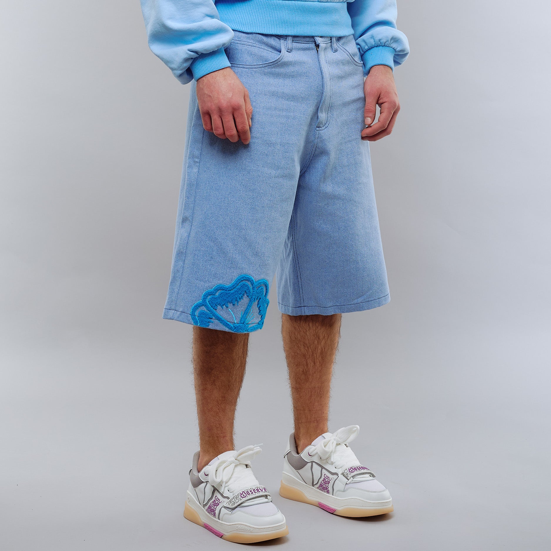 Blossom denim Shorts