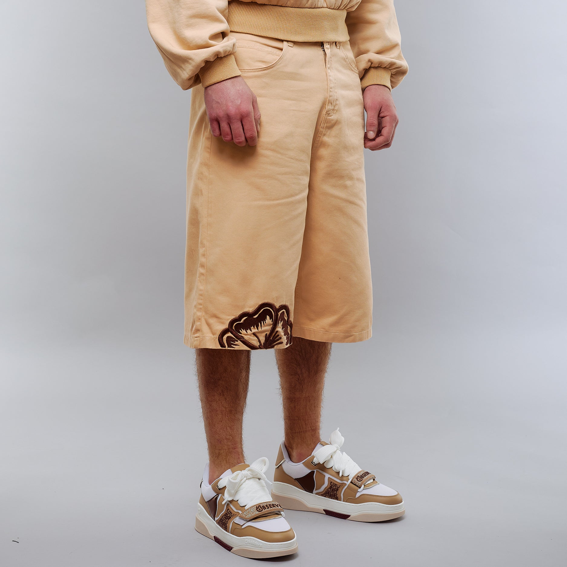 Desert Blossom denim Shorts